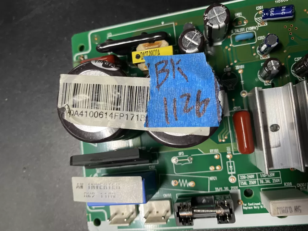 Samsung Refrigerator Control Board -00585A DA41-00614F AZ688 | BK1126