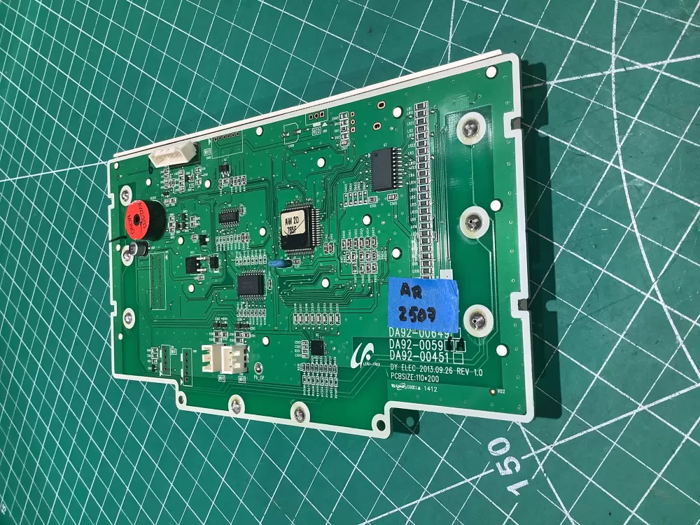 Samsung DA92-00596A Refrigerator Dispenser Control Board AZ185316 | AR2507