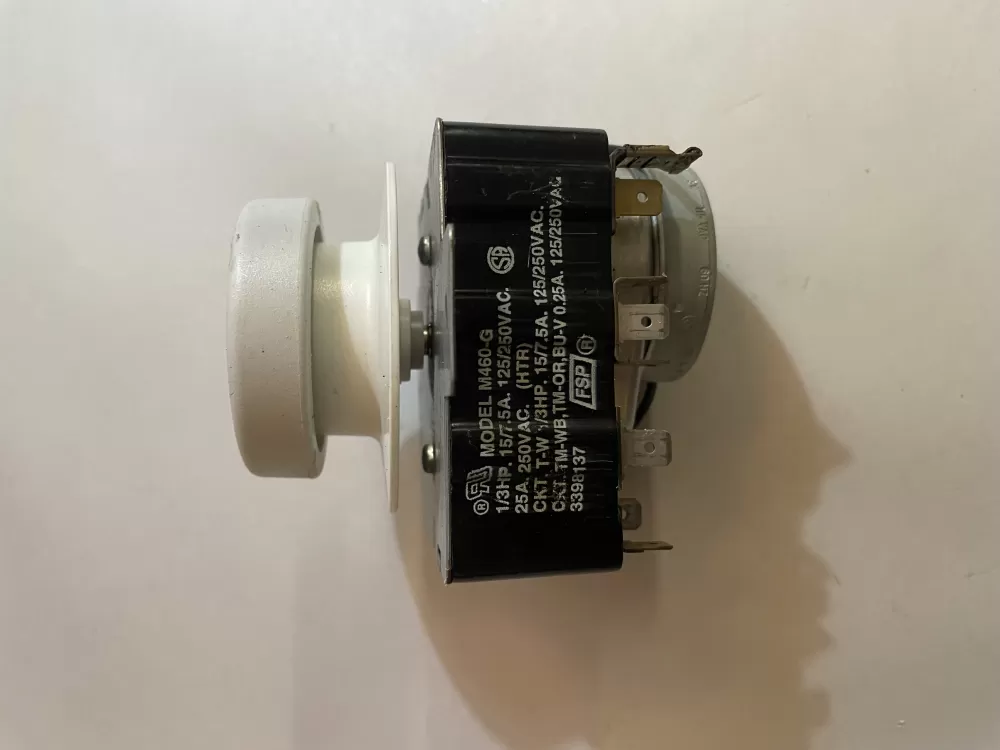Whirlpool  Roper  Estate AP6009023 3398137 3406704 3976574 WP3976574 PS11742165 Dryer Timer