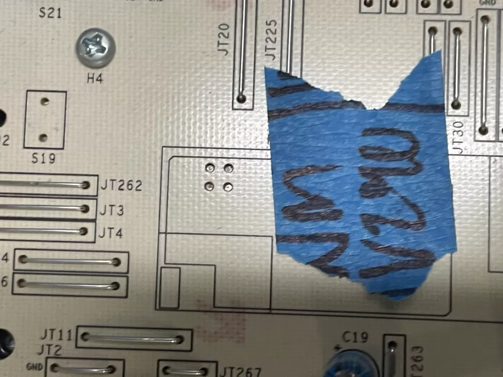 GE WE04X20528 234D1615G002 AP5986376 Dryer Control Board AZ22888 | WMV209