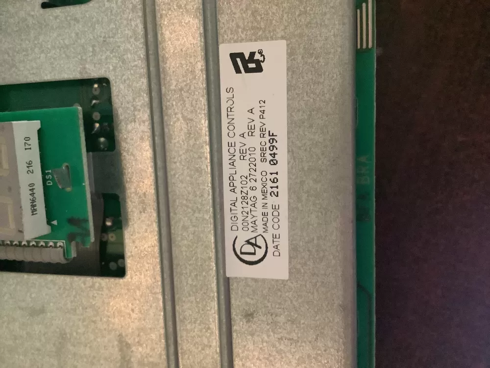 Amana Maytag 60C21280303 Washer Control Board AZ171633 | CG761