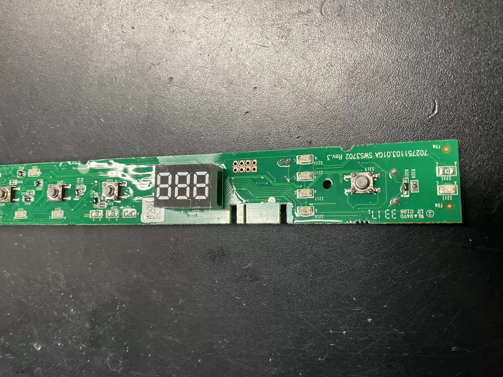 GE 265D1468G403  WD21X31902  WD21X22175  Dishwasher User Interface Control Board