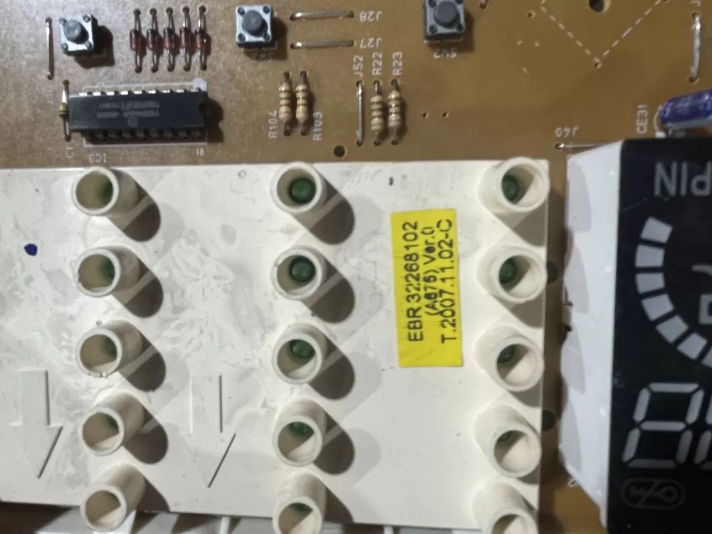 LG EAX32221201 EBR32268102 Washer Control Board AZ76658 | Wmv623