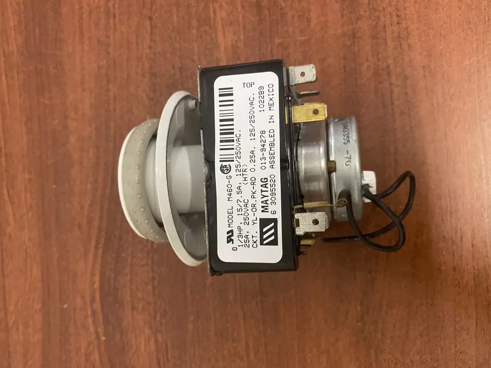 Maytag  Whirlpool 6 3095520  63095520  WP33001632  AP6007932  33001632  3095520  516531  PS11741059 Dryer Timer