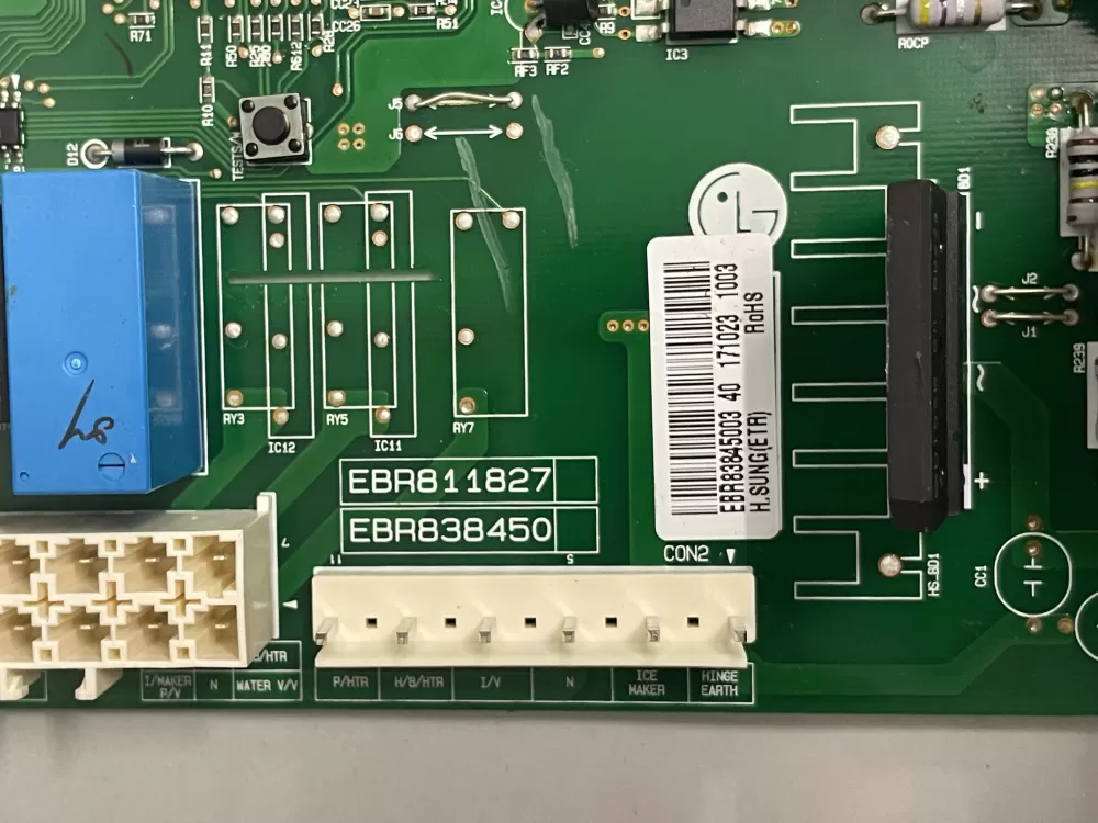 LG EBR83845003 CSP30021031 Refrigerator Control Board AZ208638 | KM353