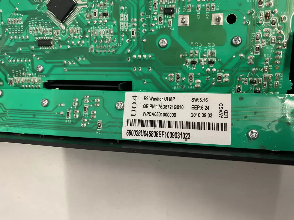 GE Whirlpool 175D5721G010 Washer Control Board AZ214719 | BKV951