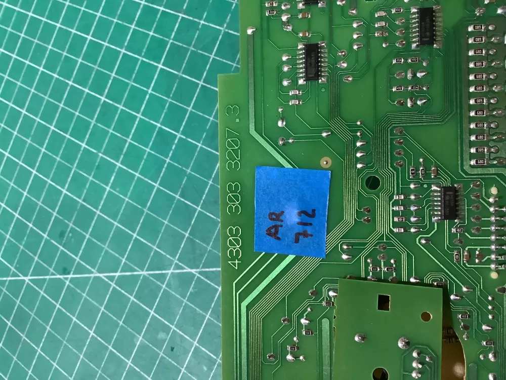 Kenmore Washer Interface Control Board 4303 303 3207.3 AZ196700 | AR712