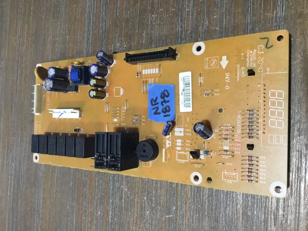 GE EBR80411806 Microwave Control Board Wb56x38145 Panel AZ52402 | NR1878