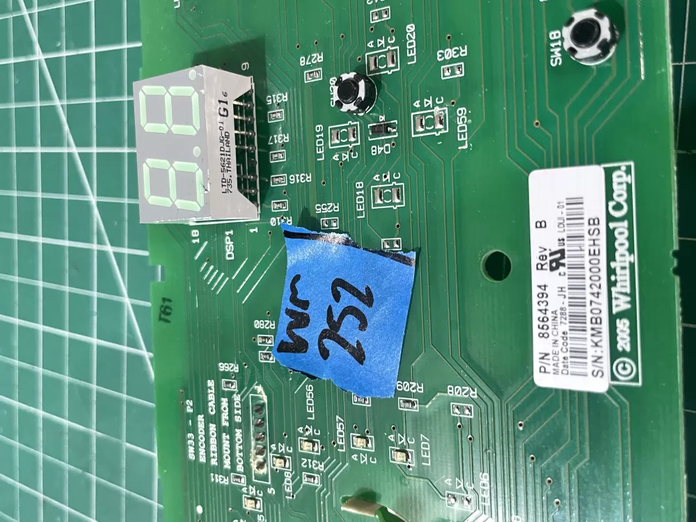 Kenmore Whirlpool Maytag 8564394 Dryer Control Board AZ195251 | Wm252