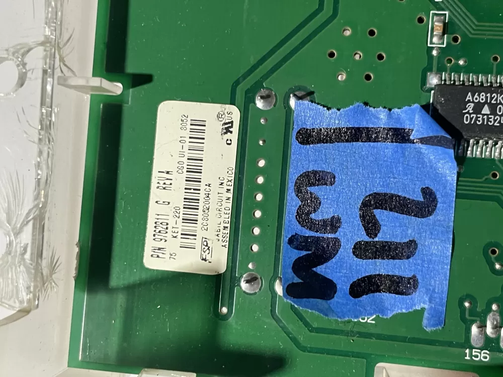 Whirlpool KitchenAid 9762811 Range Control Board AZ115378 | Wm112