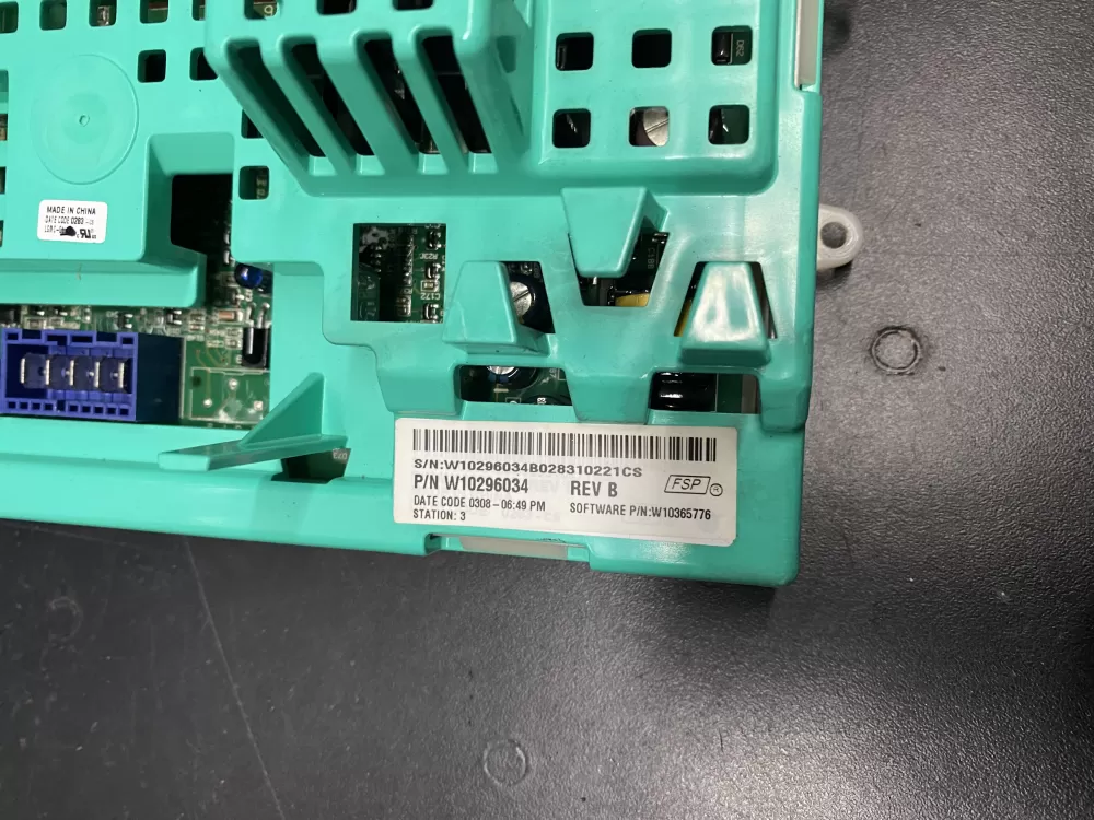 Whirlpool W10296034 W10393489 PS3495160 Washer Control Board AZ16281 | BK1225