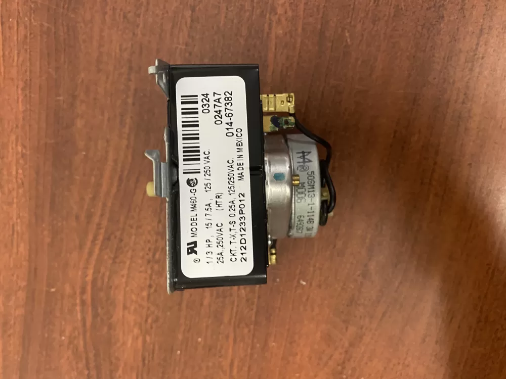 GE 212D1233P012 WE4M364 Dryer Timer AZ43260 | BK1065