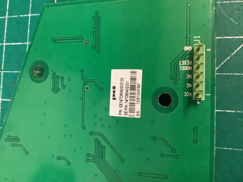 GE 100027 Refrigerator Control Board French Door Dispenser AZ227904 | NR195