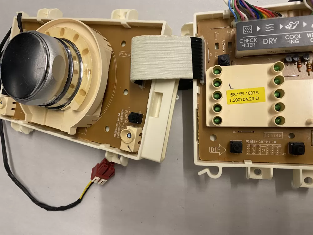 LG Dryer PCB Display Control 6871EL1007A AZ213926 | BKV955
