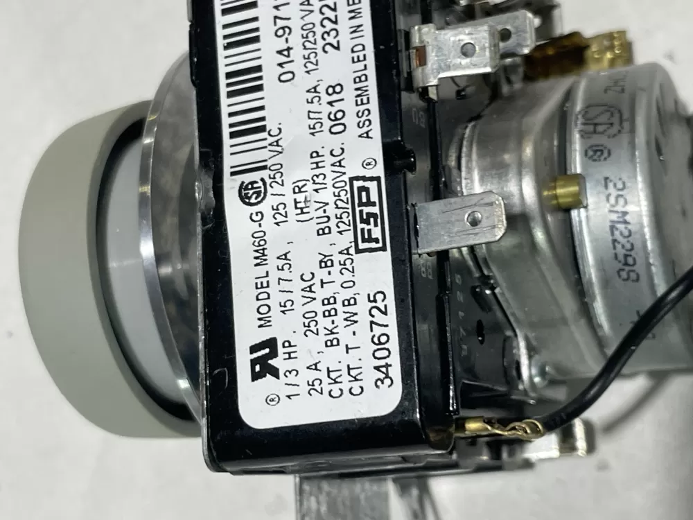 Whirlpool Maytag Amana AP6008573 3406725 WP3406725 Dryer Timer AZ157252 | Wm1