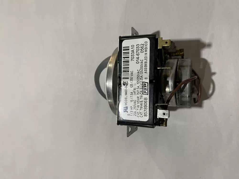 Whirlpool 8578906B PD00006074 WP8578906 8578906 1201611 AP3892592 PS1488213 EAP1488213 Dryer Timer