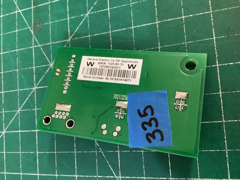 GE 197D8574G001 Refrigerator Control Board Humidity AZ204085 | NR335