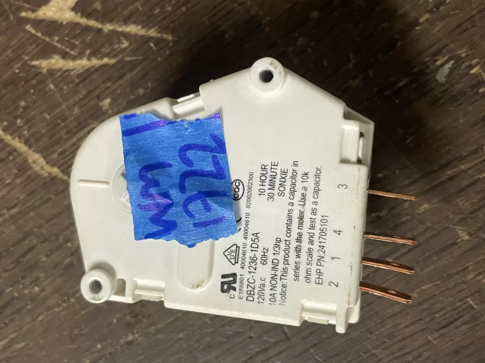 Frigidaire Kenmore 241705101 Refrigerator Defrost Timer AZ41461 | Wm1722