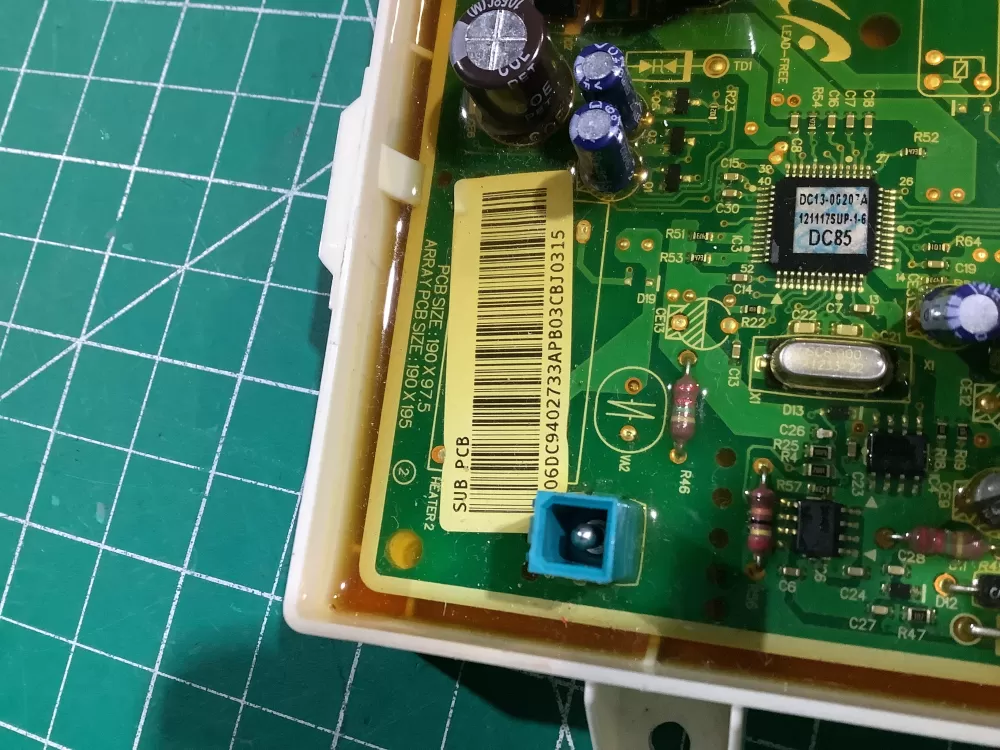 Samsung DC94 02733A Dryer Control Board AZ148131 | NR2484