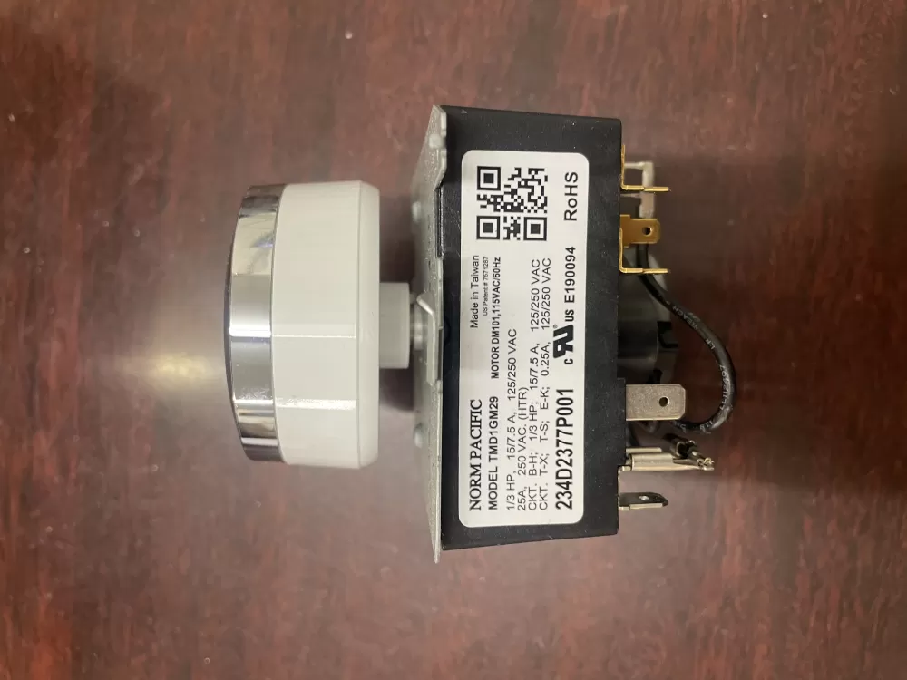 General Electric AP6027534 WE04X24551 PS11759041 234D2377P001 Dryer Timer
