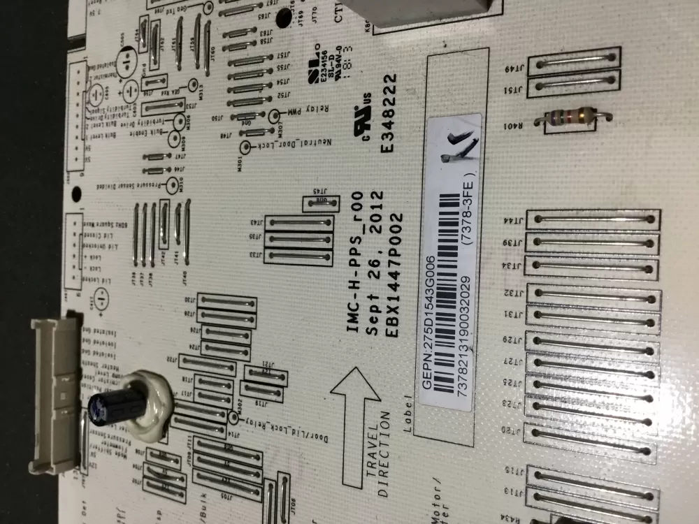 GE 275D1540G006 275D1543G006 Washer Control Board AZ77057 | NRV628