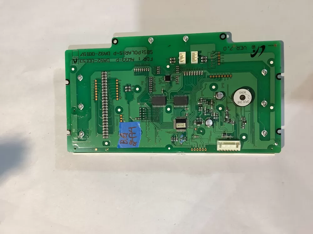 Samsung DA92 00153A Refrigerator Control Board AZ147175 | BG2474