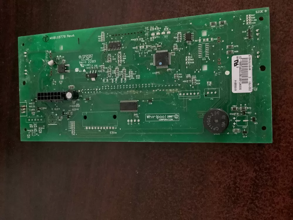 Whirlpool W10179143 2321751 Refrigerator Display Control Board AZ170520 | CG754