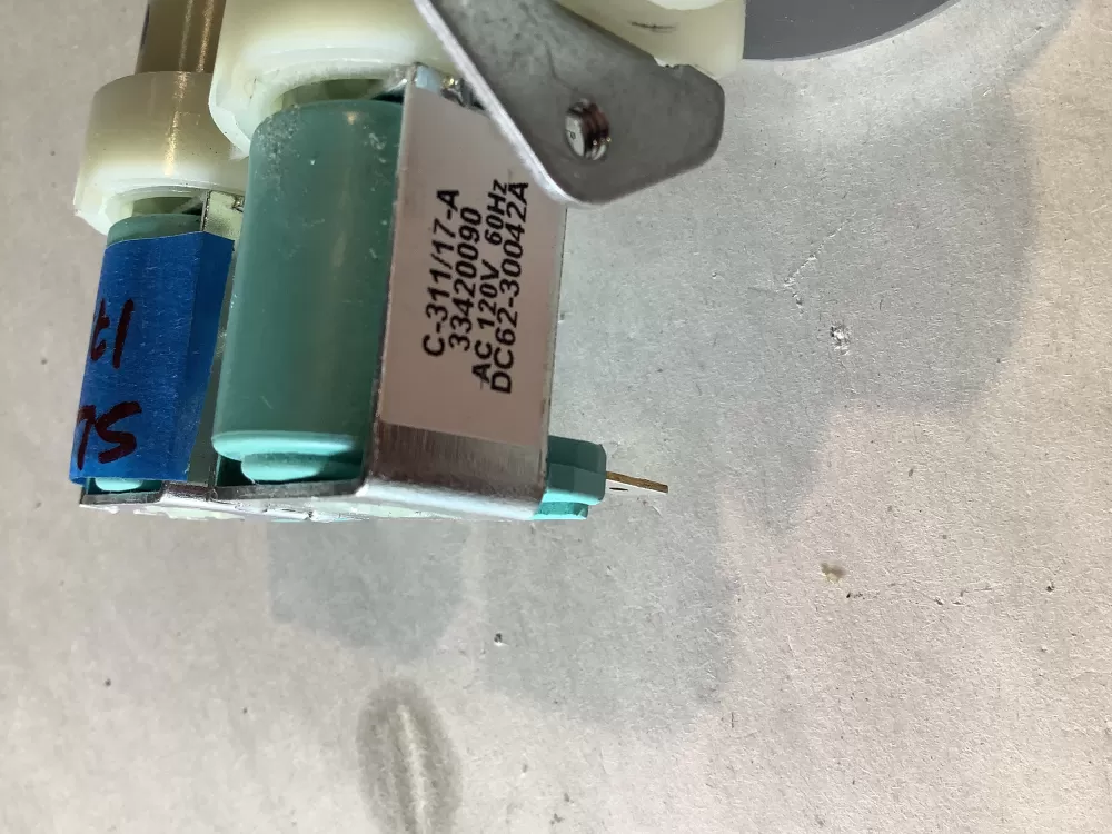 Samsung 33420090  DC62-30042A Dryer Steam Water Inlet Valve