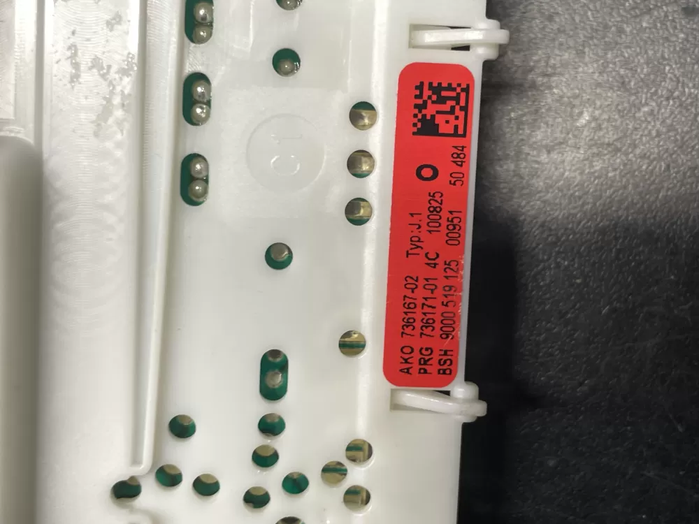 Bosch 9000519125 736167-02 Dishwasher Control Board AZ37043 | Wm363