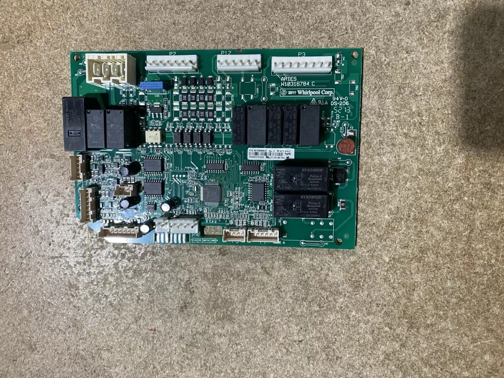Whirlpool  Maytag  KitchenAid  Kenmore W10589837 WPW10589837 PS11756599 Refrigerator Control Board