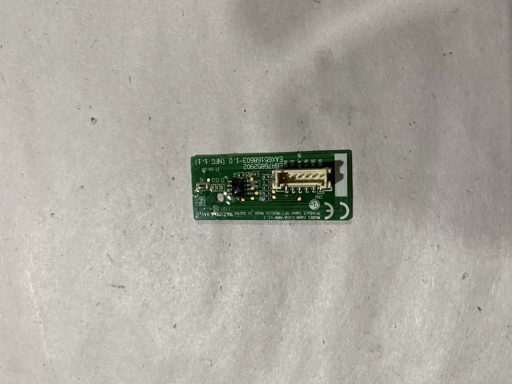 LG EBR76852902 Dishwasher NFC Module Part#