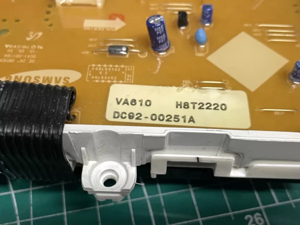 GE Samsung DC92-00251A Dryer Control Board AZ204428 | Wmv910