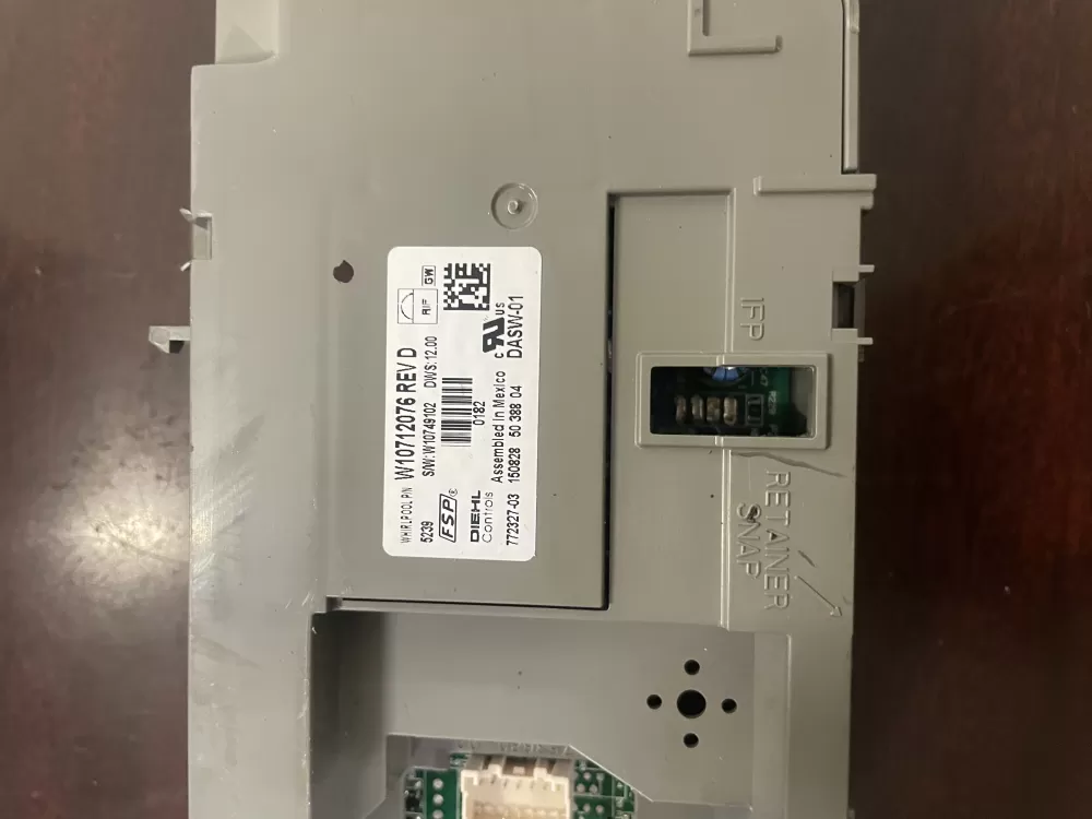 KitchenAid W10539792 W10712076 Dishwasher Control Board AZ45123 | KM808