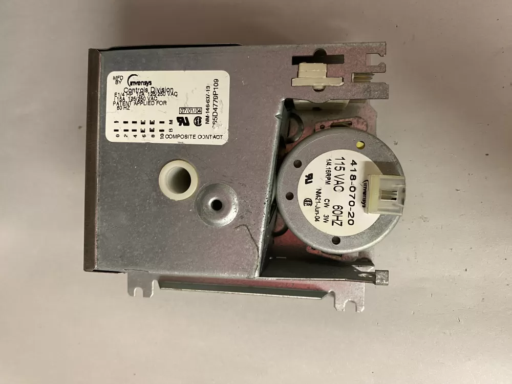 165D4779P109 GE Dishwasher Timer