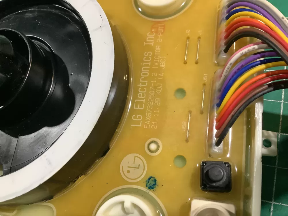 LG EAX67322507 1 Washer Control Board Dial AZ144105 | NR2427