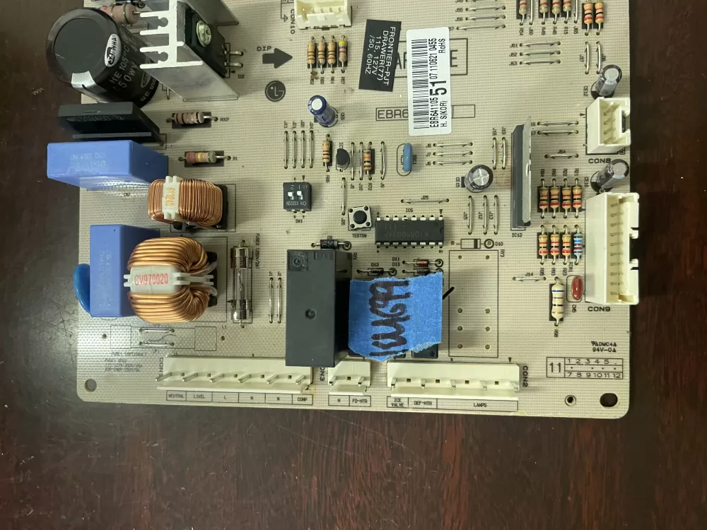 LG EBR64110551 Refrigerator Control Board AZ47953 | KM699