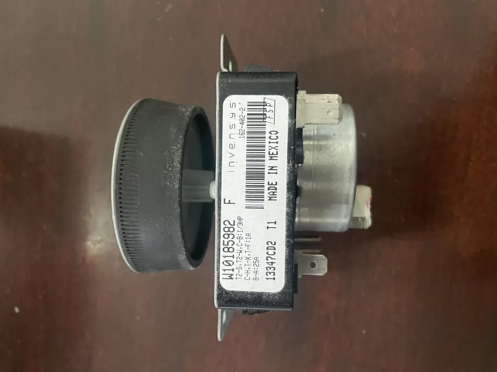 Whirlpool  Maytag  Kenmore AP6016541 W10185982 WPW10185982VP WPW10185982 PS11749831 Dryer Timer
