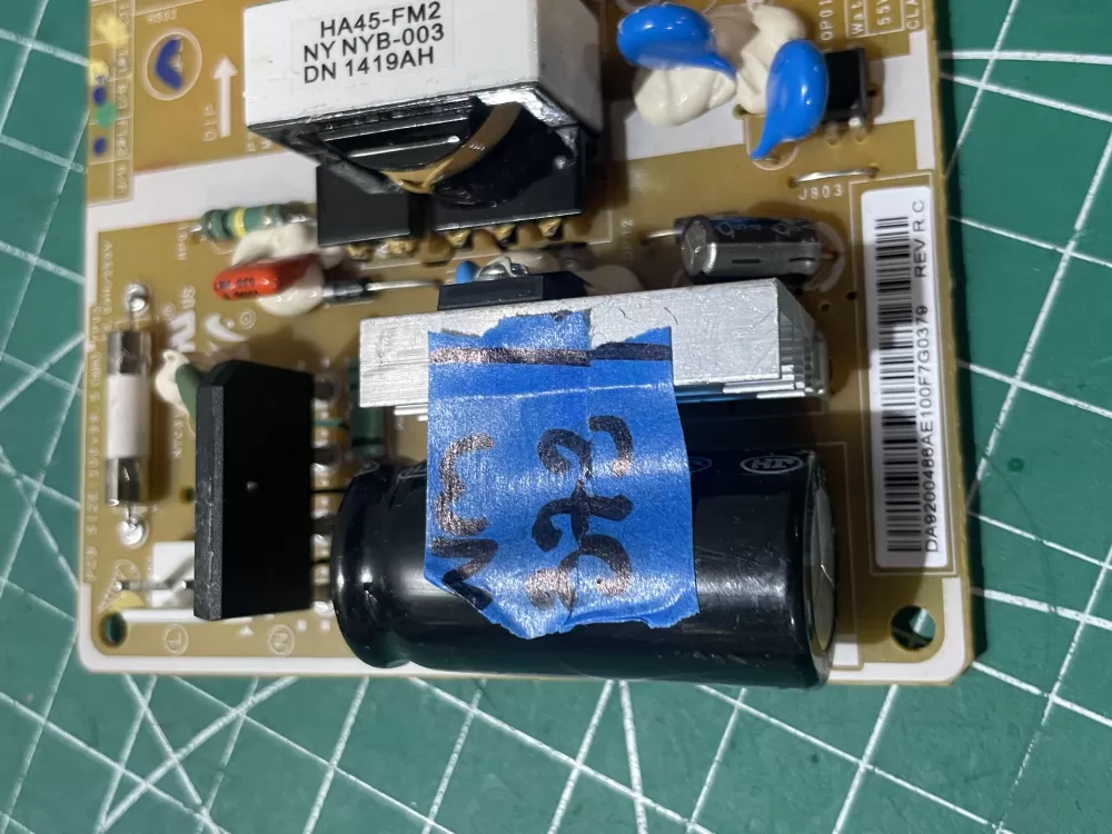 Samsung DA92 00486A Refrigerator Control Board AZ192574 | Wm373