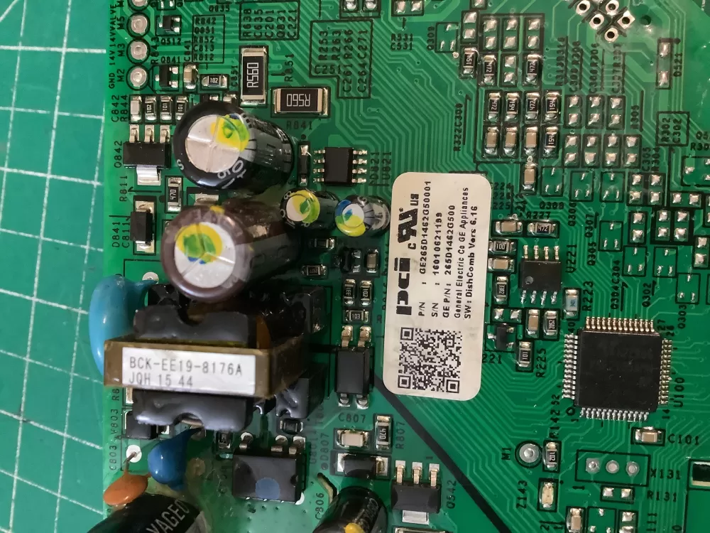 GE 265D1462G500 WD21X24899 AP6972062 Dishwasher Control Board AZ217476 | NR1776