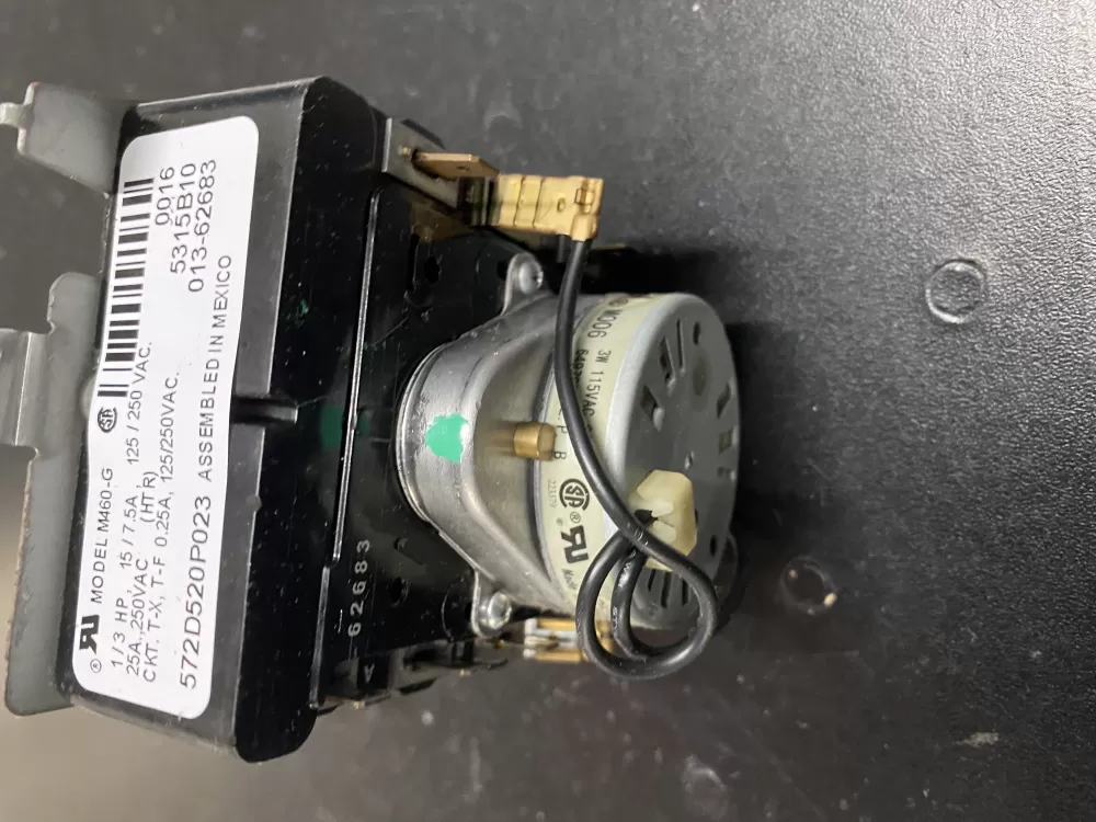GE 572D520P023 WE4M284 Dryer Timer AZ14703 | BK1307
