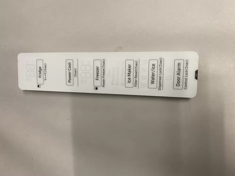 DA97-20552J Samsung Refrigerator Control Cover