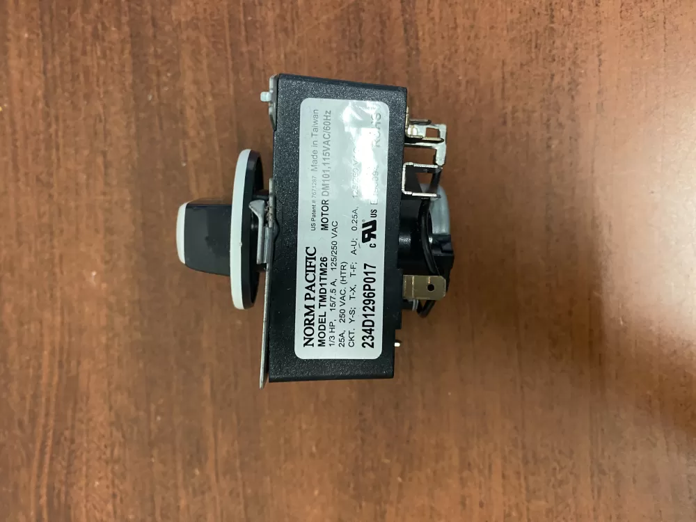 Kenmore  General Electric WE4M521 WE04X22654 PS11721520 234D1296P017 Dryer Timer