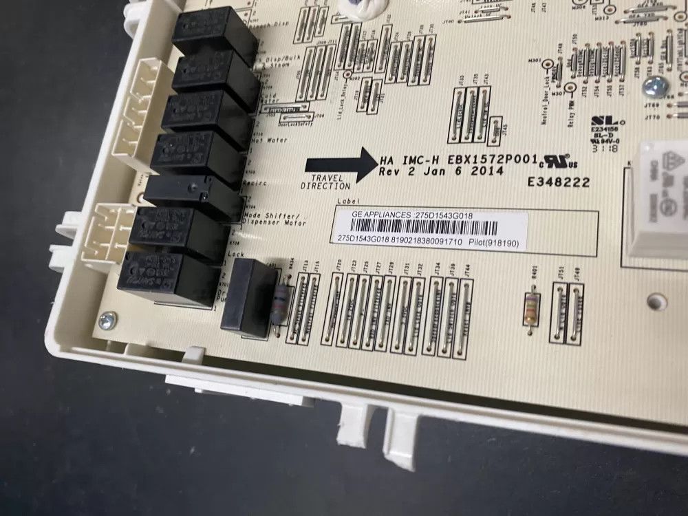 GE 275D1543G018 Washer Control Board AZ2864 | BKV236