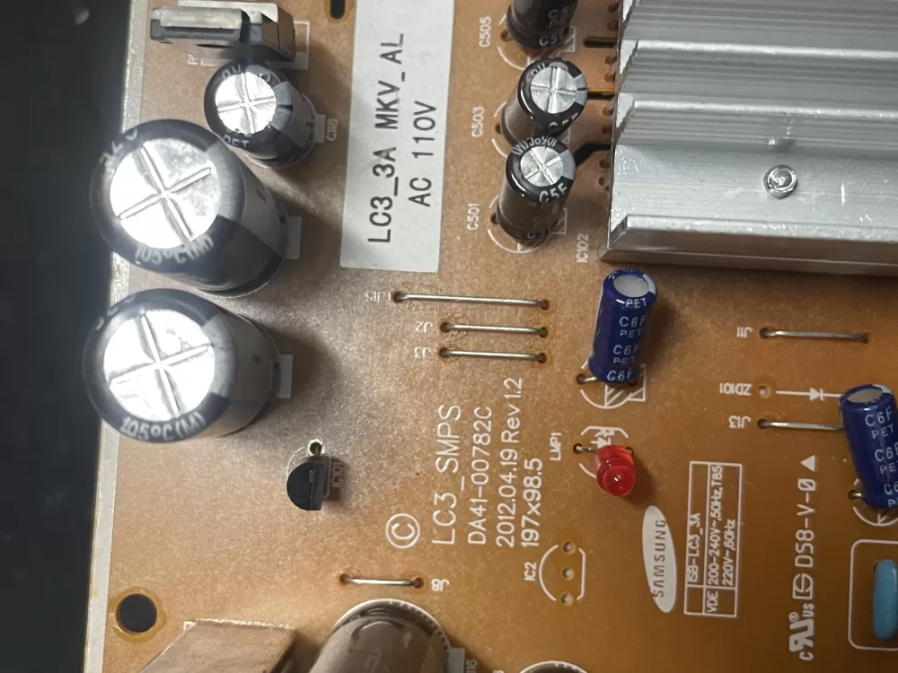 Samsung DA92-00268A Refrigerator Inverter Control Board AZ12515 | 641