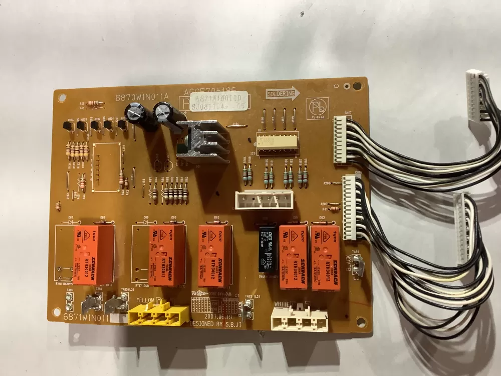  6871W1N011A  Oven Relay Board #
