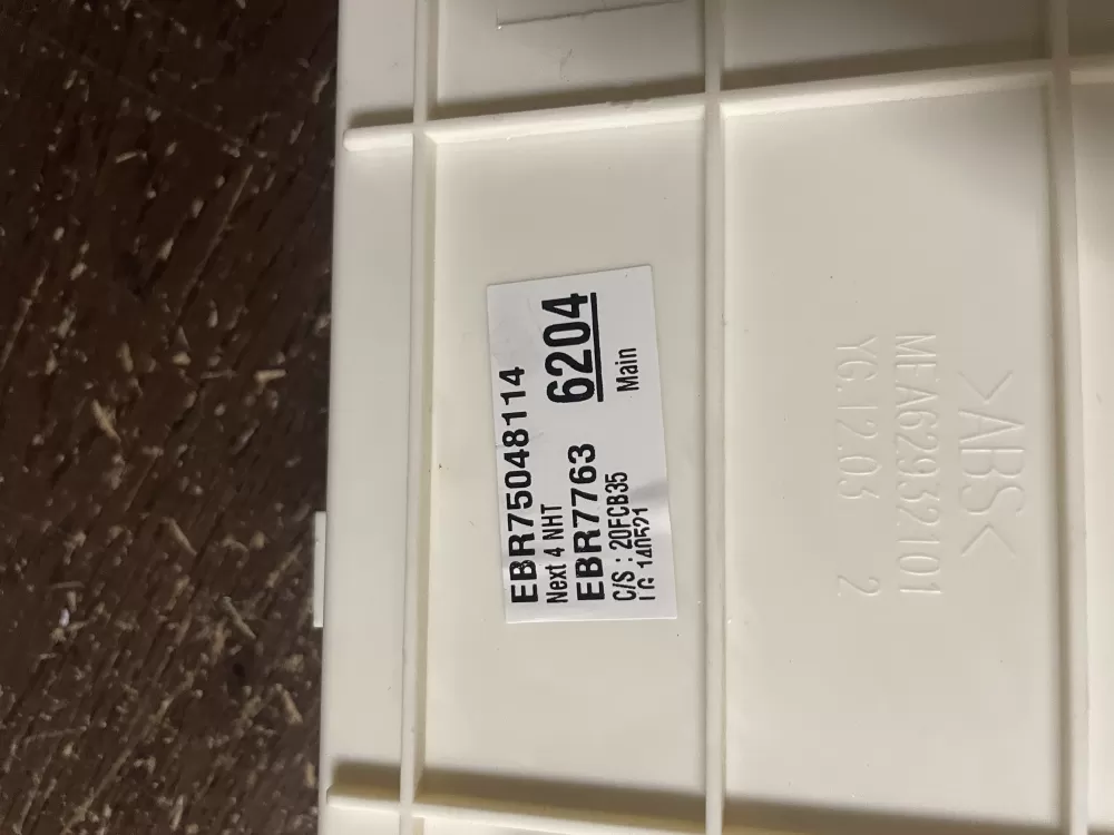 LG Kenmore EBR75048114 Washer Control Board AZ60769 | Wmv549