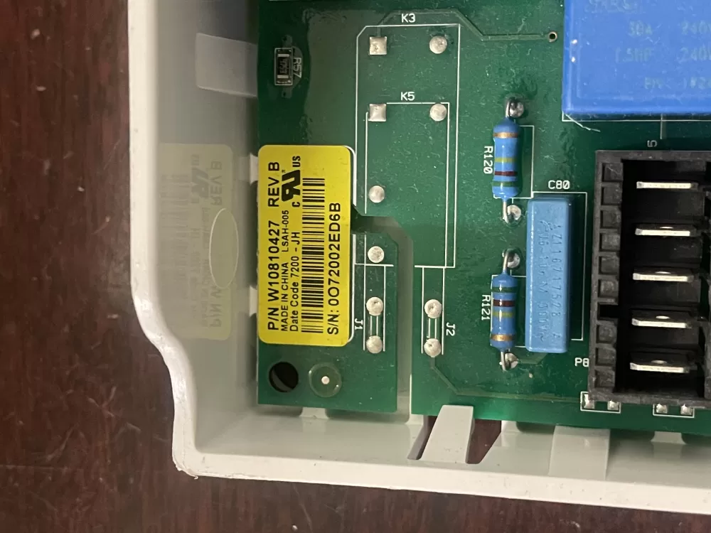 Whirlpool W10810427 Dryer Control Board AZ56726 | KM2026