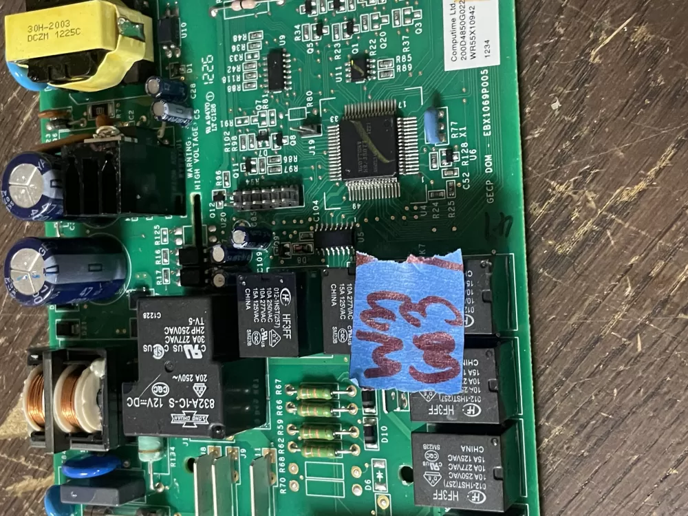 GE 200D2260G008 PD00074367 AP7188100 WR55X10942C 200D4854G008 200D4854G013 200D2259G017 200D4852G018 200D4850G022 200D4852G024 200D6221G013 200D6221G015 200D6221G016 WKKT 1304-00-70A WR49X10060 WR55X10024 WR55X10037 WR55X10045 WR55X10056 WR55X10065 Refrigerator Control Board