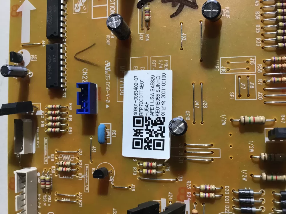 Kenmore 40301-0063402-07 Refrigerator Control Board AZ36346 | NRV210