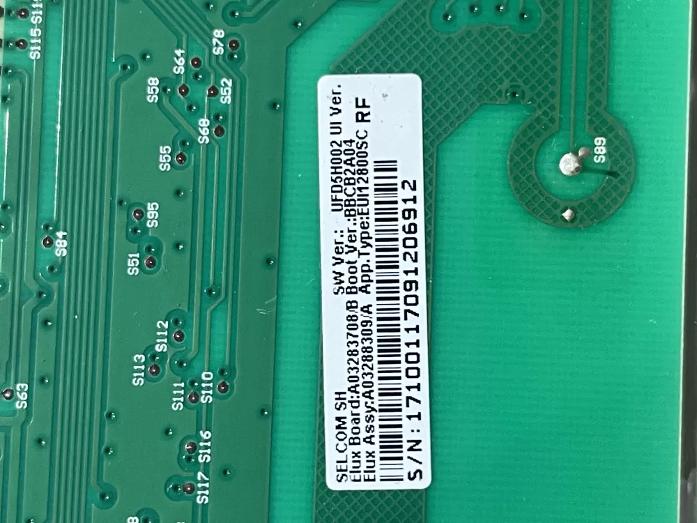 Electrolux A03288309 Washer Control Board AZ70700 | Wmv342